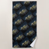 Hoogland Koeien in de donkere, dikke handdoek (Voorkant)