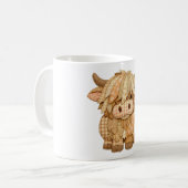 Hoogland Koeienpatchwork Koffiemok (Voorkant links)