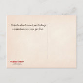 Hoogland sparen de Datum Aankondigingskaart (Achterkant)