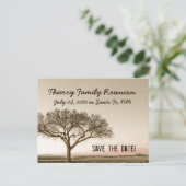 Hoogland sparen de Datum Aankondigingskaart (Staand voorkant)