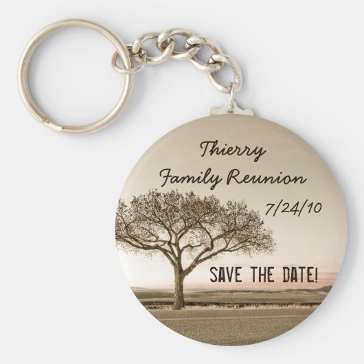 Hoogland sparen de Datum Sleutelhanger (Voorkant)