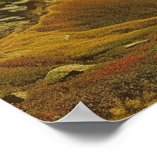 Hoogland-vallei Poster (Hoek)