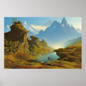 Hoogland-vallei Poster (Voorkant)