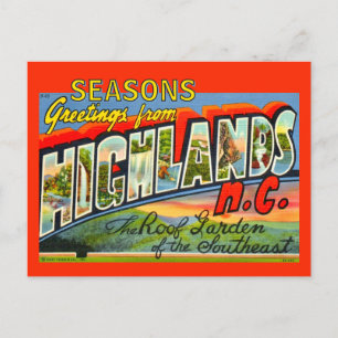  Hooglanden NC Holiday Briefkaart
