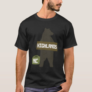 Hooglanden North Carolina NC Schattige Lifting Bee T-shirt