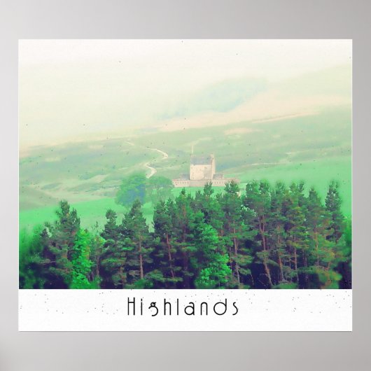 Hooglanden Poster (Voorkant)