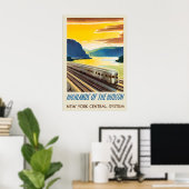 Hooglanden van de Hudson New York Central System Poster (Thuiskantoor)