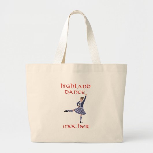 Hooglandendans MOEDER Grote Tote Bag (Voorkant)