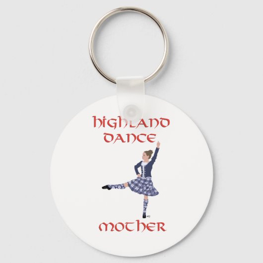 Hooglandendans MOEDER Sleutelhanger (Voorkant)