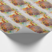 Hooglandenkool Cadeaupapier (Hoek)