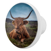 Hooglandenkool Keramische Knop (Rechts)