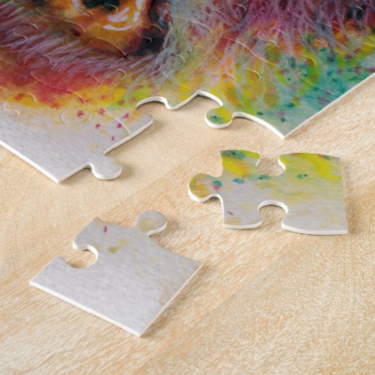 Hooglandenkool Legpuzzel (Zijkant)