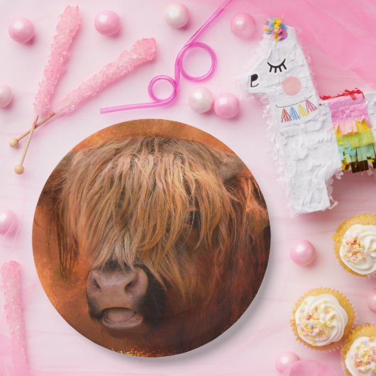 Hooglandenkool Papieren Bordje (Feest)