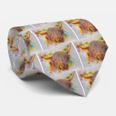 Hooglandenkool Stropdas (Opgerold)