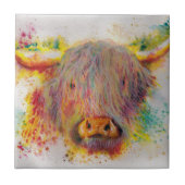 Hooglandenkool Tegeltje (Voorkant)