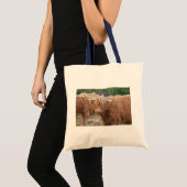Hooglandenkool Tote Bag (Voorkant (product))