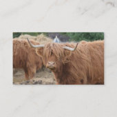 Hooglandenkool Visitekaartje (Achterkant)