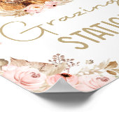 Hooglander Koe Boho Boerderij Verjaardag Poster (Hoek)