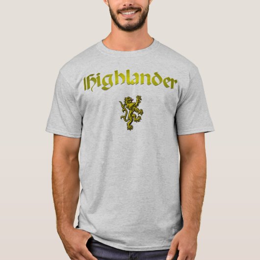 hooglander t-shirt (Voorkant)