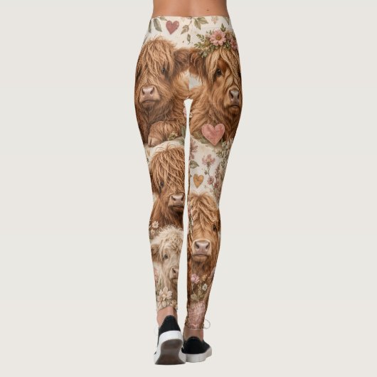 hooglanders leggings (Achterkant)
