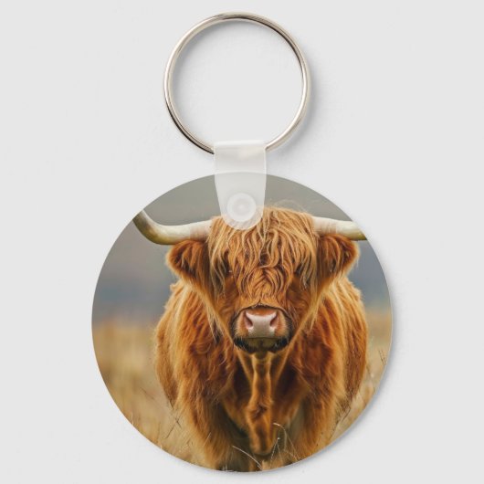 Hooglanders Sleutelhanger (Voorkant)