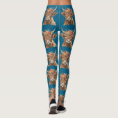 Hooglanderskoe. Leggings (Achterkant)