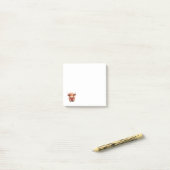 Hooglandhartkoe. Post-it® Notes (Op bureau)