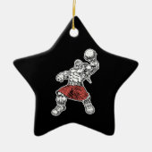 hooglandleeuw keramisch ornament (Voorkant)