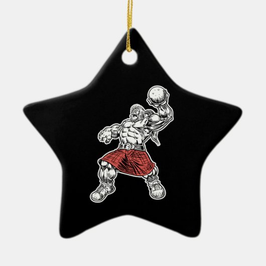 hooglandleeuw keramisch ornament (Voorkant)