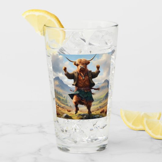 Hooglandrund Danzend De Highland Fling, Glas (Voorkant ijs)