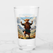 Hooglandrund Danzend De Highland Fling, Glas (Voorkant)