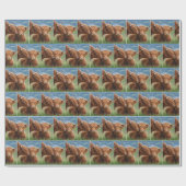 Hooglandrund Kust Koebeest Cadeaupapier (Vlak)