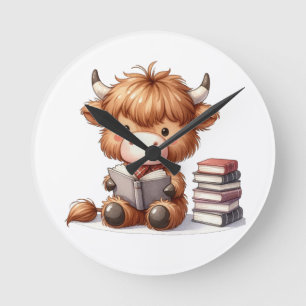 Hooglandrund Leest Boeken Ronde Klok