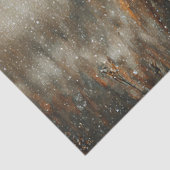 Hooglandrund Met Kerstkrans Kroon Tissuepapier (Detail)