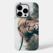 Hooglandrund portret Case-Mate iPhone case (Achterkant)