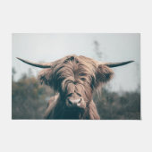 Hooglandrund portret deurmat (Voorkant)