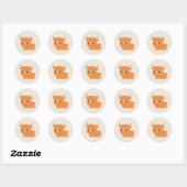 Hooglandrund Ronde Sticker (Vel)