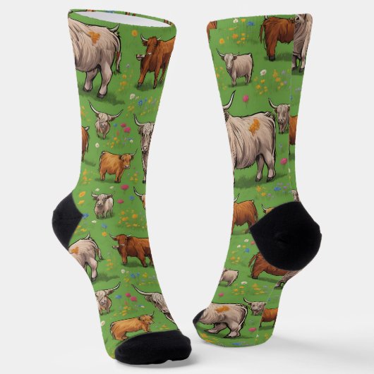 Hooglandrund S Sokken (Gebogen)