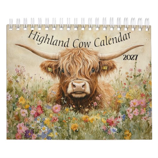 Hooglandrundvee-agendakrant 2027 kalender (Hoes)