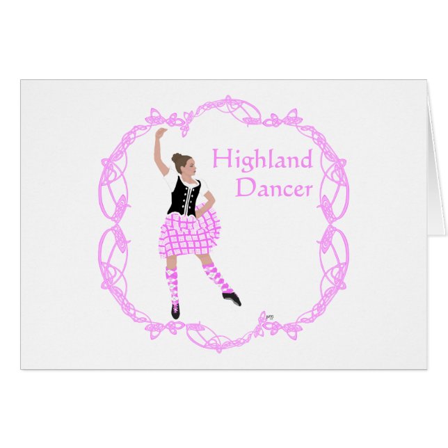 Hooglandsdanser Roze Aboyne (Voorkant Horizontaal)