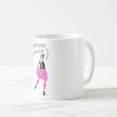 Hooglandsdanser Roze Koffiemok (Voorkant rechts)