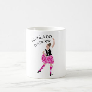 Hooglandsdanser Roze Koffiemok