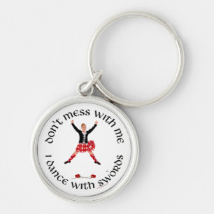 Hooglandse Danser, Val Me Niet Lastig Sleutelhanger