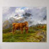 hooglandvee | Rosa Bonheur Poster (Voorkant)
