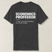 Hoogleraar economie1 t-shirt (Design voorkant)