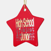 Hoogleraar junior extraordinaire keramisch ornament (Links)