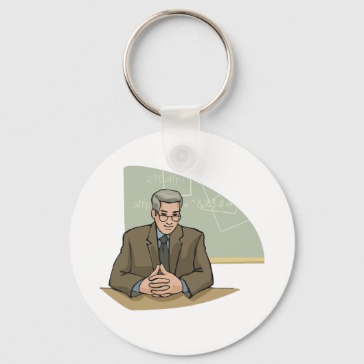 Hoogleraar Sleutelhanger (Voorkant)