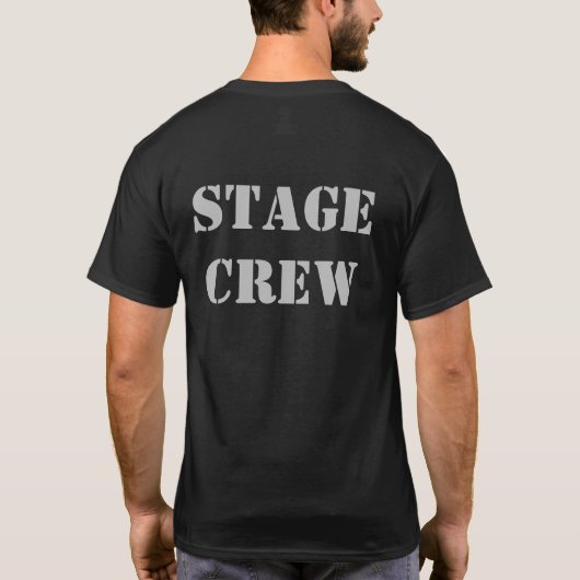 Hoogleraar theaterfase, met naam t-shirt (Achterkant)
