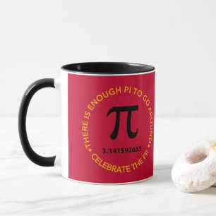 Hoogleraar wiskunde, vieren de i mok