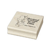 Hooglied 3:4 Bijbel Valentijnsdag voor koppels Rubberstempel (Stempel)